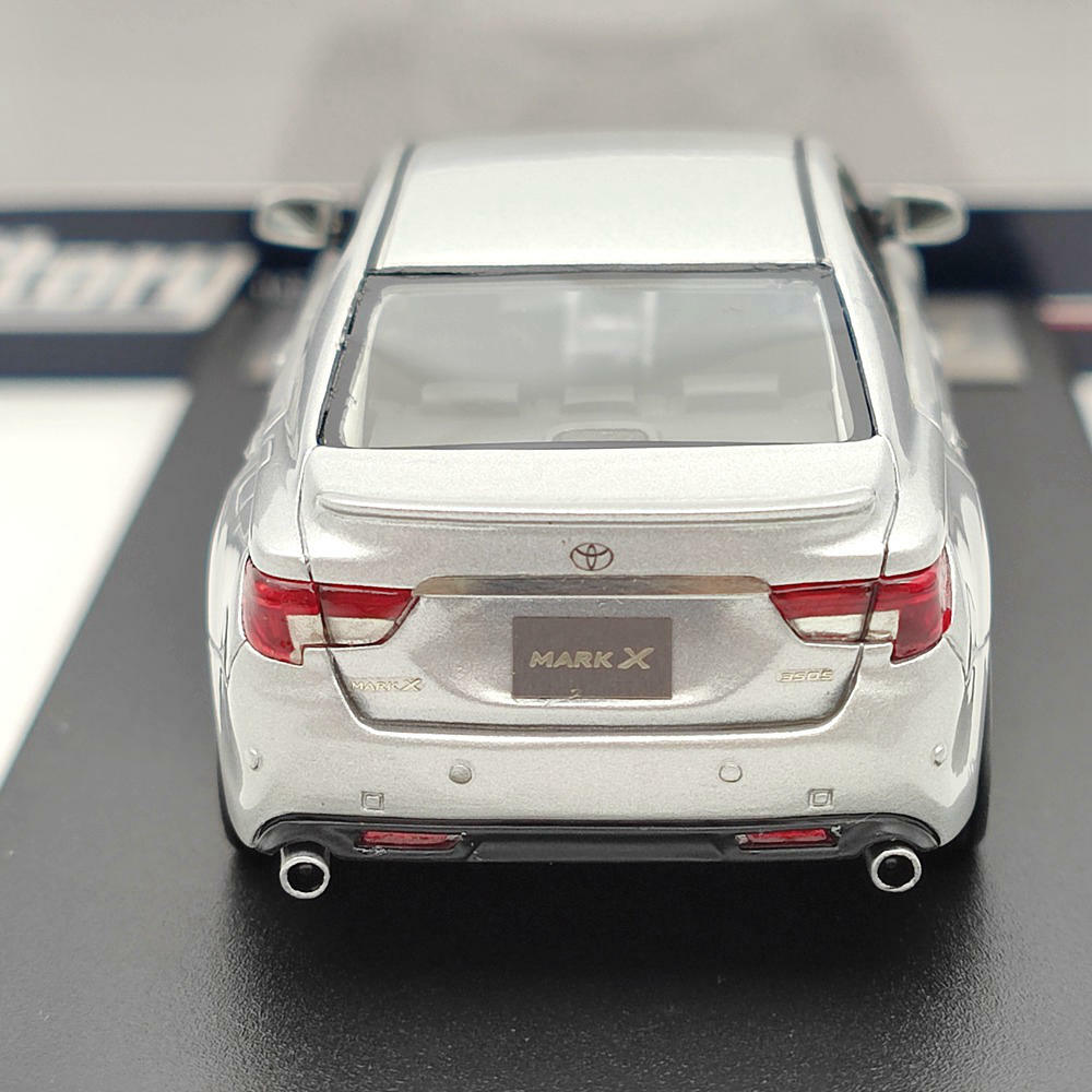 Hi-Story 1/43 2012 Toyota MARK X 350S Silver HS070SL Resin Model