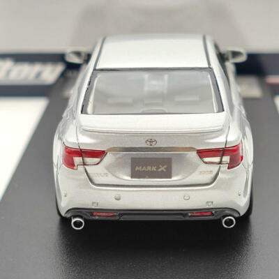 Hi-Story 1/43 2012 Toyota MARK X 350S Silver HS070SL Resin Model