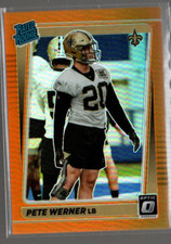 2021 Donruss Optic Orange #276 Pete Werner RR /199