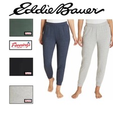 Eddie Bauer Ladies' Lounge Jogger Pants, 2-Pack B14
