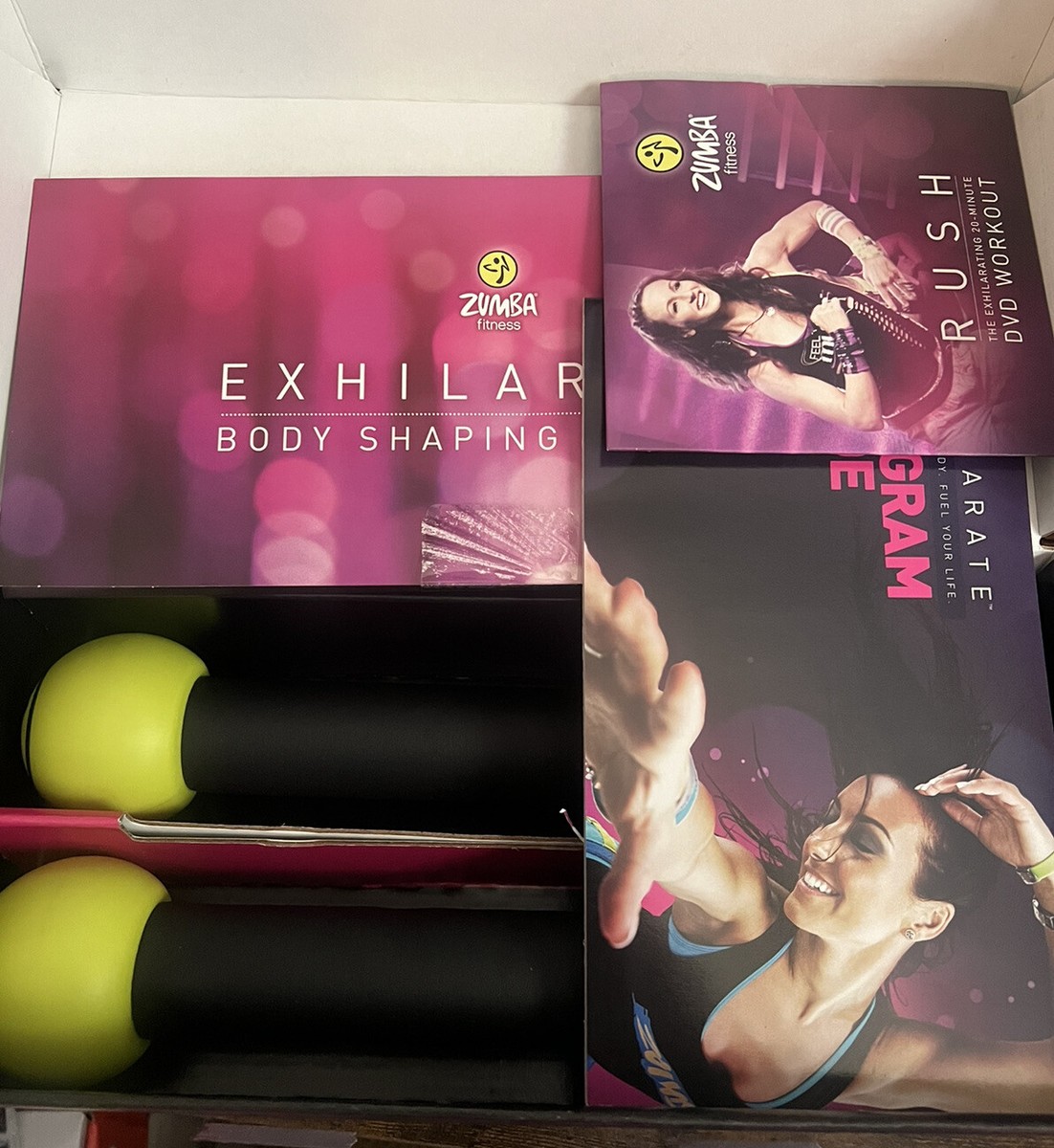 Zumba Fitness Exhilarate Body Shaping System 5 DVD Set +