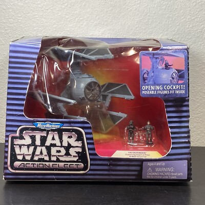 TIE Defender Star Wars Micro Machines Action Fleet Factory Sealed Galoob 1997
