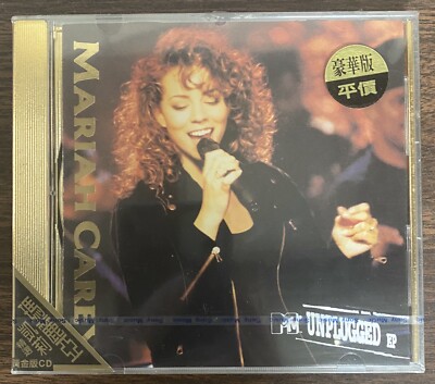 MARIAH CAREY MTV Unplugged EP 1992 TAIWAN Exclusive GOLD CD