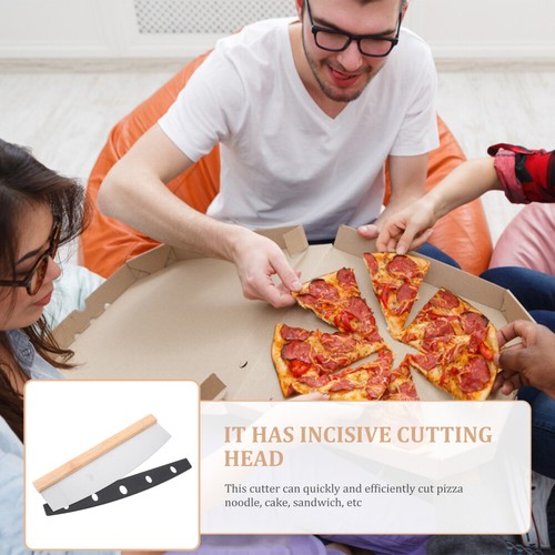 Edelstahl Pastry Cutter Pizza Schneiden Werkzeug Teig Schaber - Bild 4 von 12