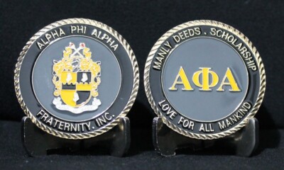 ALPHA PHI ALPHA FRATERNITY COLLECTIBLE CHALLENGE COIN COINS NEW