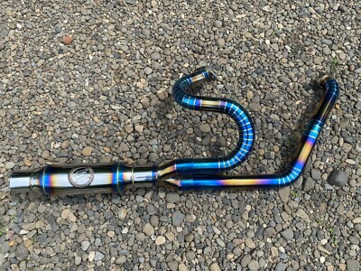 2017-2024 Harley Davidson Touring Road King M8 Full System Exhaust 2 into 1 fit