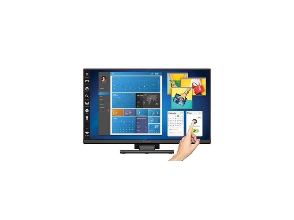 Planar Helium PCT2435 24" Full HD 1920x1080 USB VGA HDMI Built-in Speakers Wides - Image 4 of 4