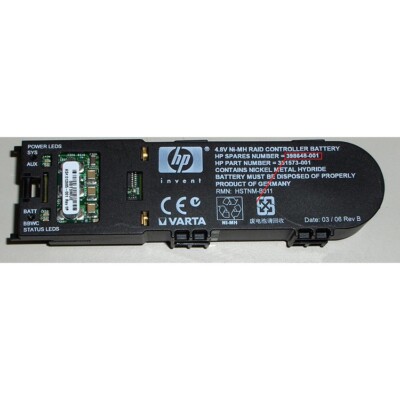 HP 398648-001 381573-001 383280-B21 Smart Array BBWC-Batteriepac