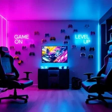 Custom Acrylic Neon Sign–Personalized LED Wall Décor for Home ,Business & Events