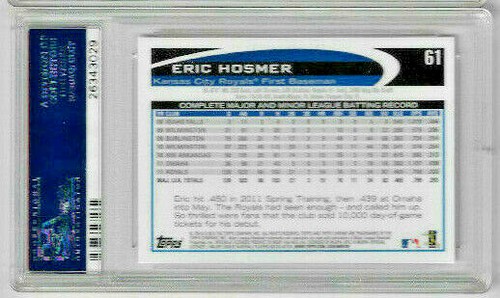 2012 Topps Chrome Eric Hosmer PSA 10 - Picture 2 of 2