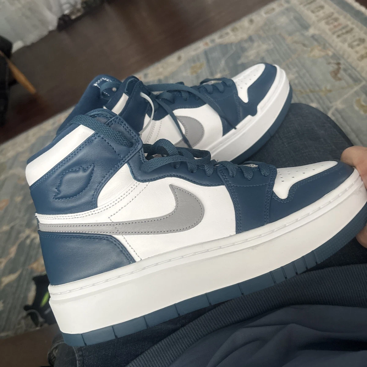 Nike Air Jordan 1 High Elevate 28cm ブルー JORDAN BRAND WMNS AIR JORDAN 1 ELEVATE HIGH DARK ASH/HYPER ROYAL
