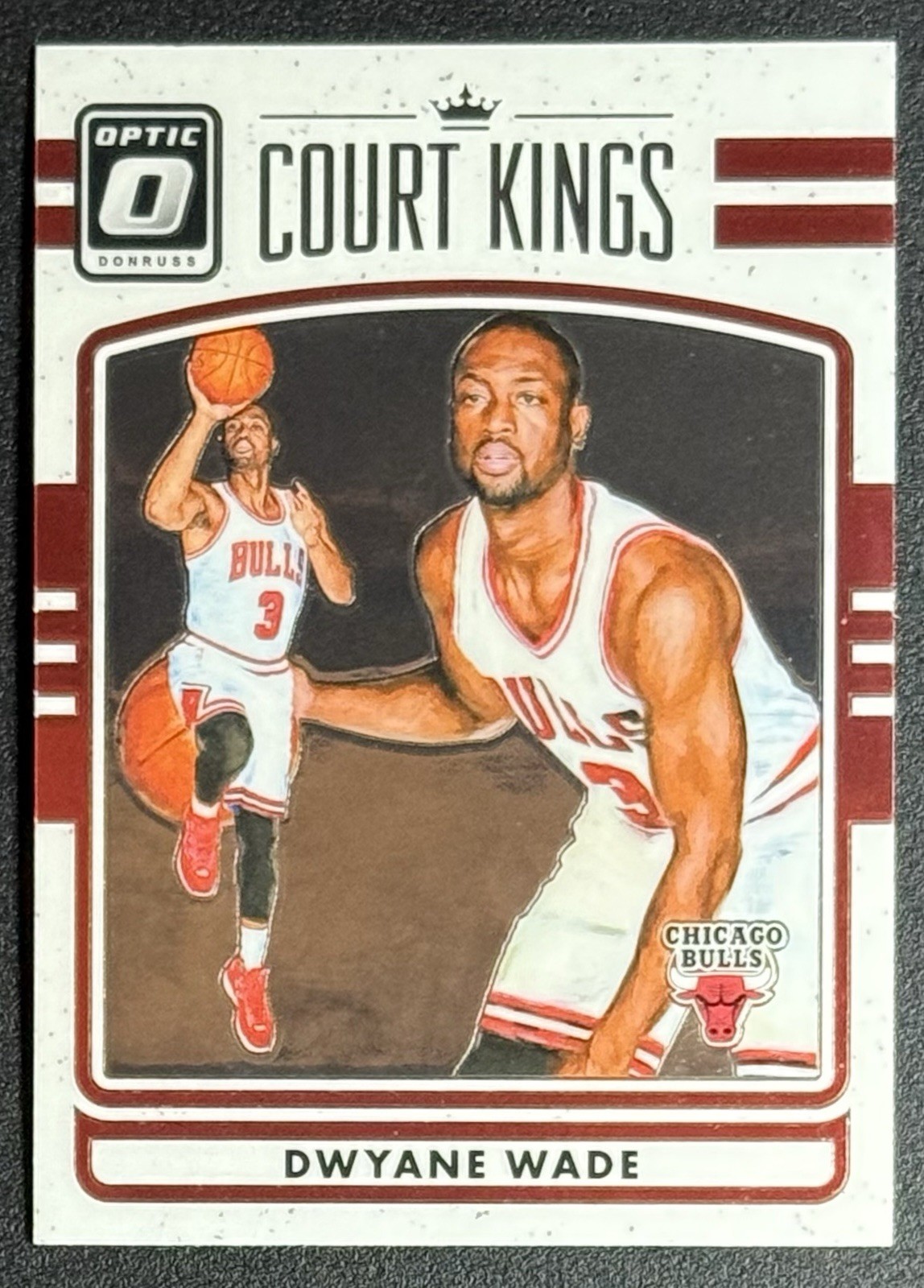 2016-17 Panini Donruss Optic Court Kings #3 Dwyane Wade