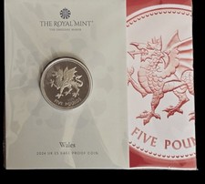 2024 WALES Four Nations £5 Base Proof Coin Royal Mint Shop Exclusive Ltd 7500