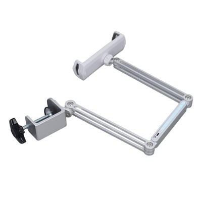 Metal Bed Phone Holder With Clamp 360° Rotation Foldable Desk Long Arm Phone CB