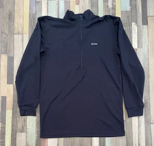 Rohan Mens Warm Zip Warmtech Top Long Sleeved Base Layer Small Navy Walking