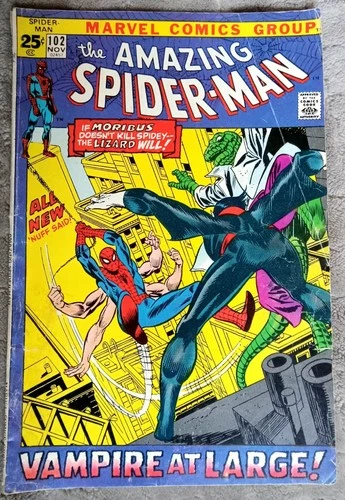 The Amazing Spider-Man #102 (Marvel Comics November 1971), Good Condition