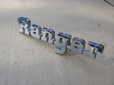 1983 - 1988 Ford Ranger Truck Fender Badge Emblem E27b-16b114-aa---plastic-oem 1983 - 1988 Ford Ranger Truck Fender Badge Emblem E27b-16b114-aa---plastic-oem
