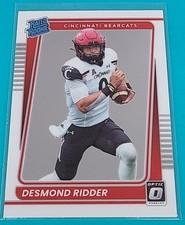 2022 Chronicles DP Optic Rated Rookie RC #27 Desmond Ridder Football Card T4. rookie card picture