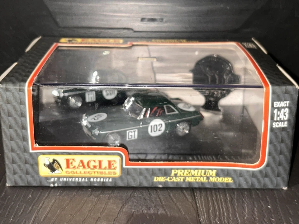 Eagle Collectibles 1/43 MGB MK II N.102 Nurburgring 1967 Vintage - Immagine 2 di 4