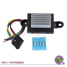Heater Blower Motor Resistor W/Plug Fit For Chevy Malibu 2004-2012 Saturn Aura