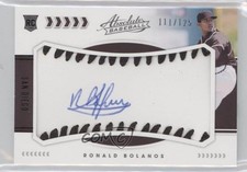 2020 Absolute Rookie Baseball Material Signatures Black Ronald Bolanos Auto 10k8