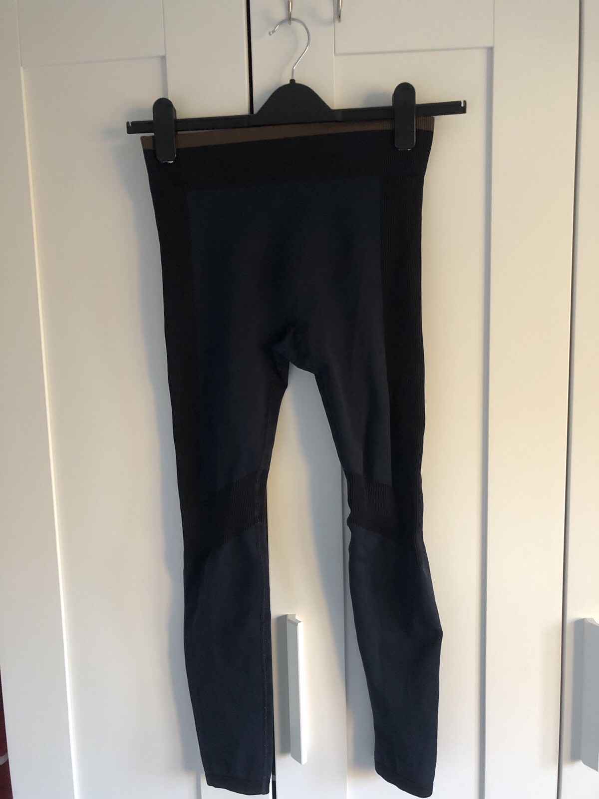 COS navy blue ribbed stretch basic base layer com… - image 2