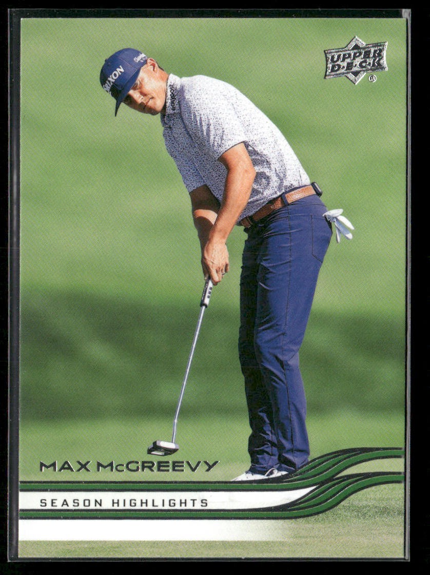 Max McGreevy 2026 Upper Deck #61 PGA
