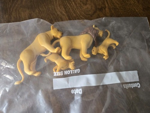 Playmobil Lion Family Lot Lion Lioness Cub Zoo Safari Animal Figures