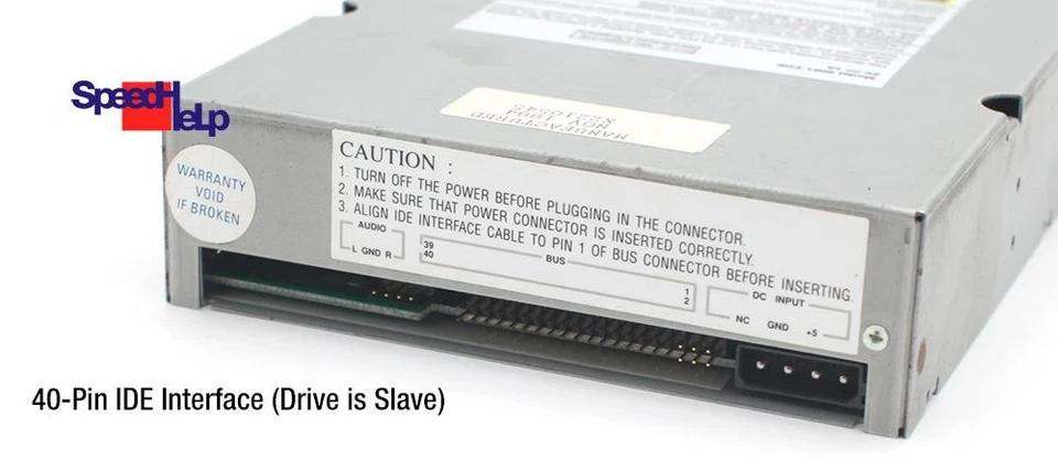 Dolphin 8001 Ide Cd-Rom Drive Laufwerk 40-Pin Tested Treiber Driver Retro - Image 3 of 3