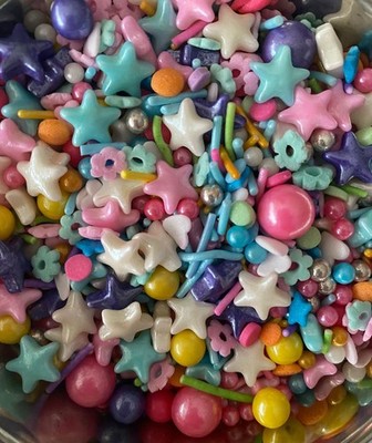 Mix Party Streusel Essbar Cupcake Topper Tortendeko