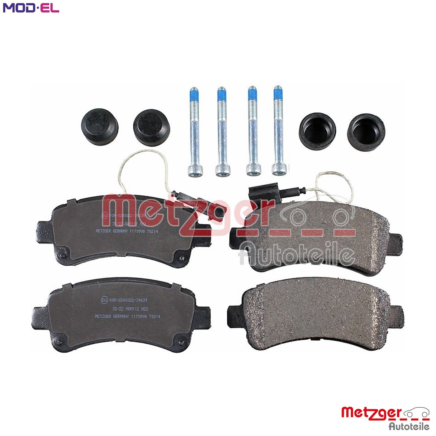 BRAKE PAD SET DISC BRAKE 1170998 FOR PEUGEOT BOXER/Van/Platform/Chassis/Bus 2.2L