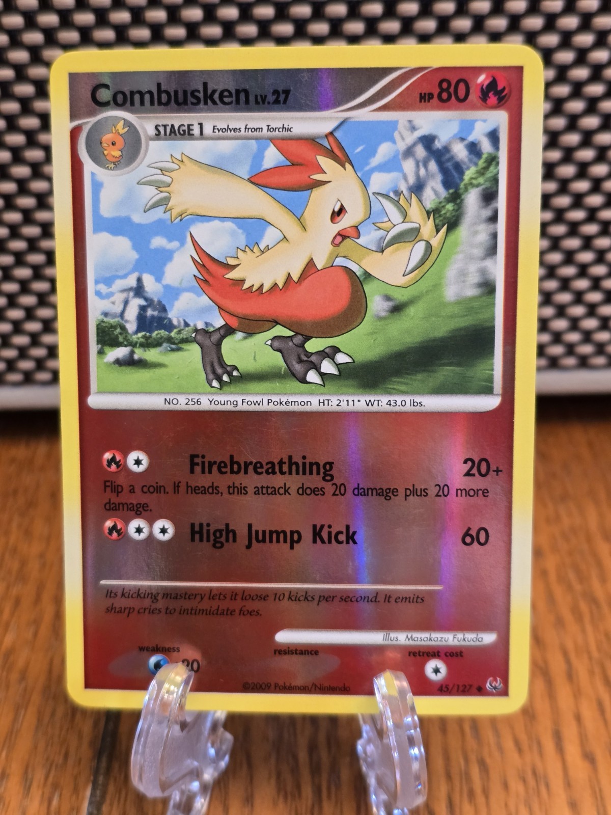 Combusken 45/127 - Platinum - Pokémon TCG Reverse Holo