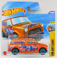 Hot Wheels 67 Austin Mini Van HW Art Cars 10/10 #169 2025 - NEU & OVP