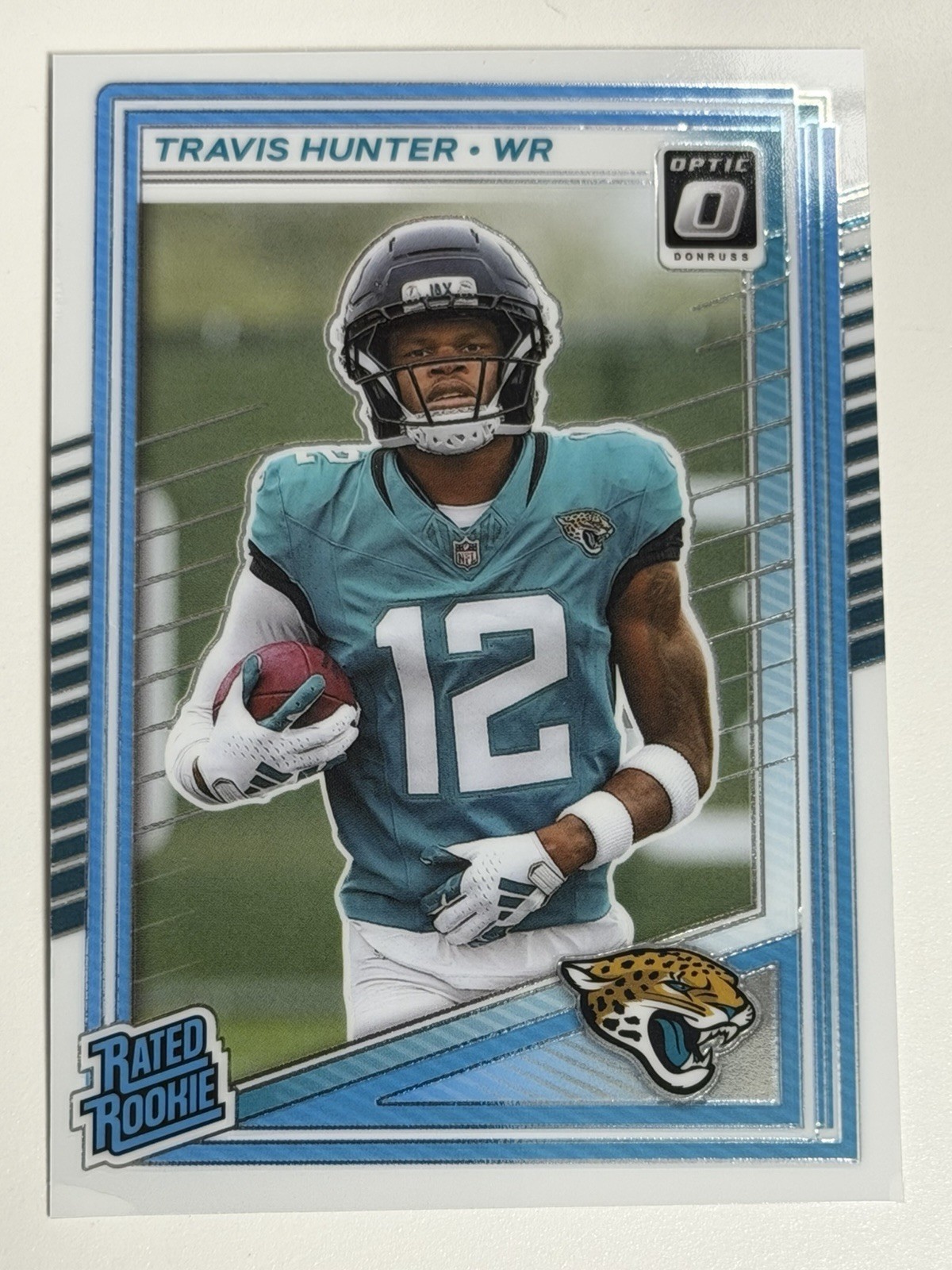 2025 Panini Donruss Optic #201 Travis Hunter Base (RC)
