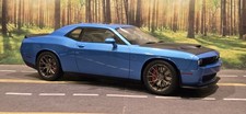 1:18 GT Spirit 2017 Dodge Challenger SRT Hellcat Blue Resin Model **READ**