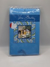 Vera Bradley Trade Winds Collection - Holds 24 Photographs Photo Book Blue - New