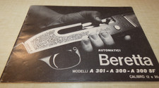 mode emploie fusil BERETTA A 301 a 300 a 300 sf cilibre 12 e 20 multilingue