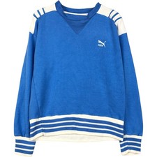 Used 80'S-90'S Puma logo sweatshirt women's size M equivalent vintage