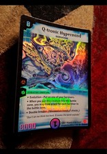 Q-tronic Hypermind Holo Foil English Duel Masters Near Mint