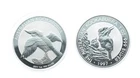 Lot 2 1 Oz Silver Rounds 2011 Australia 1 Dollar - 1997 Australia 1 Dollar *446