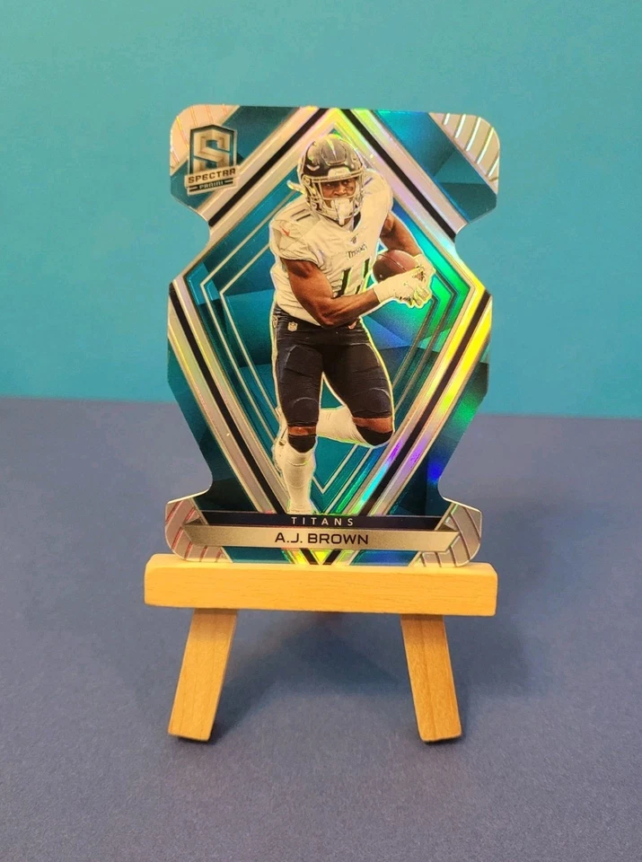 🔥A.J. Brown 2020 Panini Parallels & Inserts (7) Card Lot - Image 2 of 4