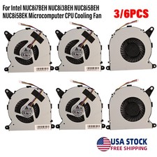 3/6PC CPU Cooling Fan BSC0805HA-00 For Intel NUC NUC8i7BEH NUC8i5BEH NUC8i3BEH
