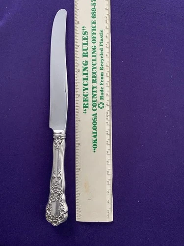 Gorham Buttercup Luncheon Knife. Sterling. 8.5 Inches
