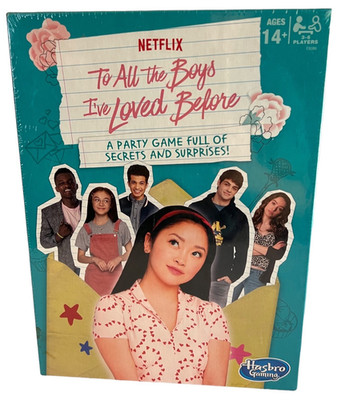 Netflix Hasbro To All The Boys I've Loved Before Teen Party Board Game Ages 14+