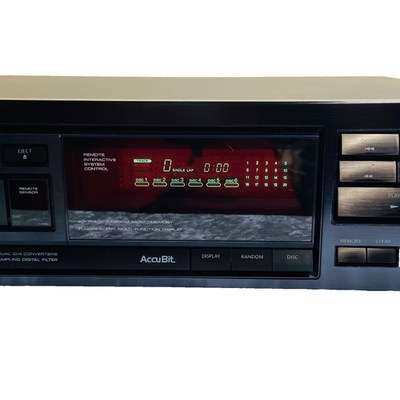 Retro Onkyo Compact 1 CD 6-Disc Changer R1 Player #DX-C310 No