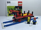 LEGO Vintage Set 166-1 Flat Wagon With Instructions Classic Town Trains 1978
