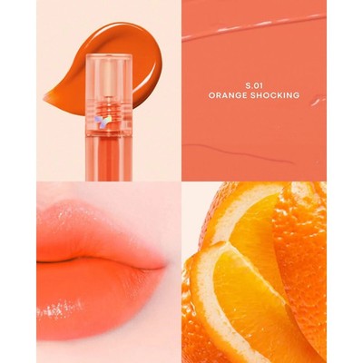 TONYMOLY Perfect Lips Shocking Lip - 01 Orange Shocking