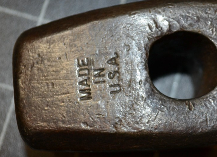 ATHA - 3# - CAT #780 - DRILLING HAMMER HEAD - BLACKSMITH - VERY GOOD