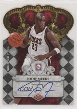 2009-10 Crown Royale 698/699 Jodie Meeks #129 Auto t0h
