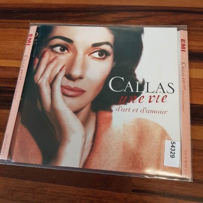 MARIA CALLAS callas une vie d'art d'amour EX/EX (2CD, Klassik, EMI)
